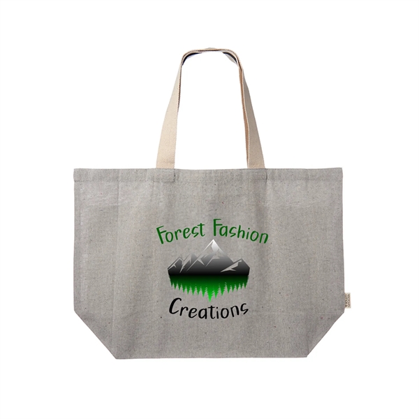 Eco Jumbo Tote Bag w/ Full Color Imprint - Eco Jumbo Tote Bag w/ Full Color Imprint - Image 2 of 4