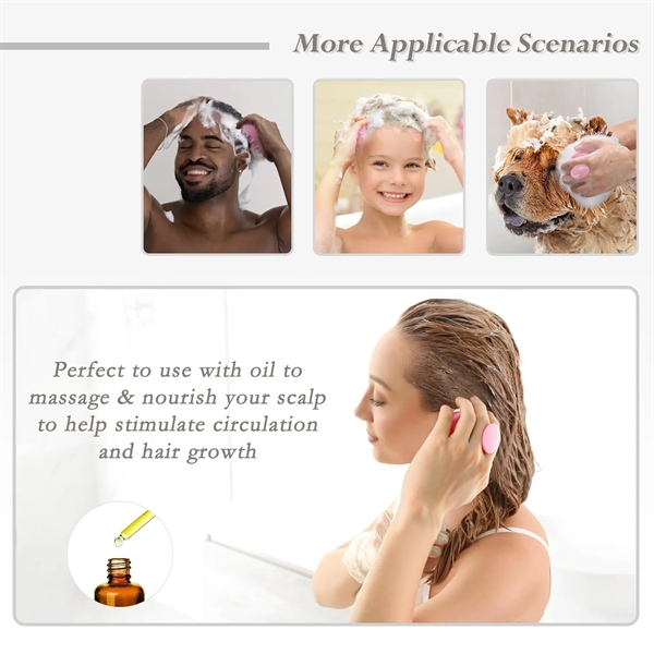 Hair Comb Shampoo Brush - Hair Comb Shampoo Brush - Image 4 of 4