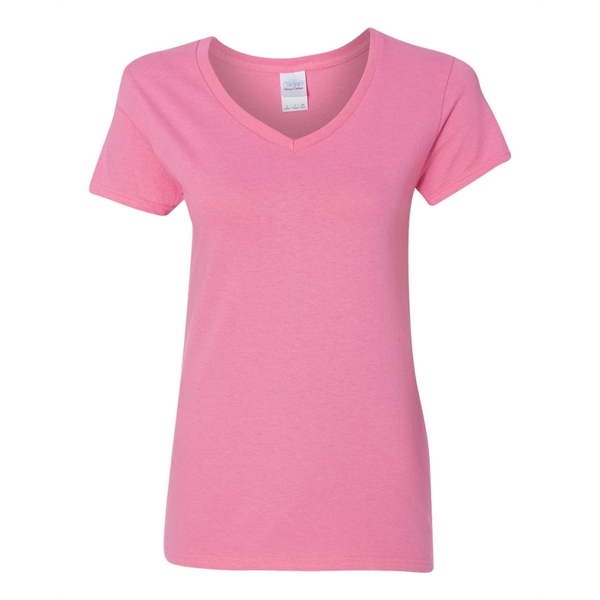 Gildan Heavy Cotton™ Women's V-Neck T-Shirt - Gildan Heavy Cotton™ Women's V-Neck T-Shirt - Image 1 of 54