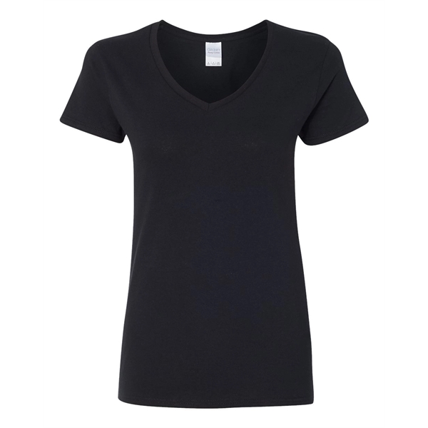 Gildan Heavy Cotton™ Women's V-Neck T-Shirt - Gildan Heavy Cotton™ Women's V-Neck T-Shirt - Image 4 of 54