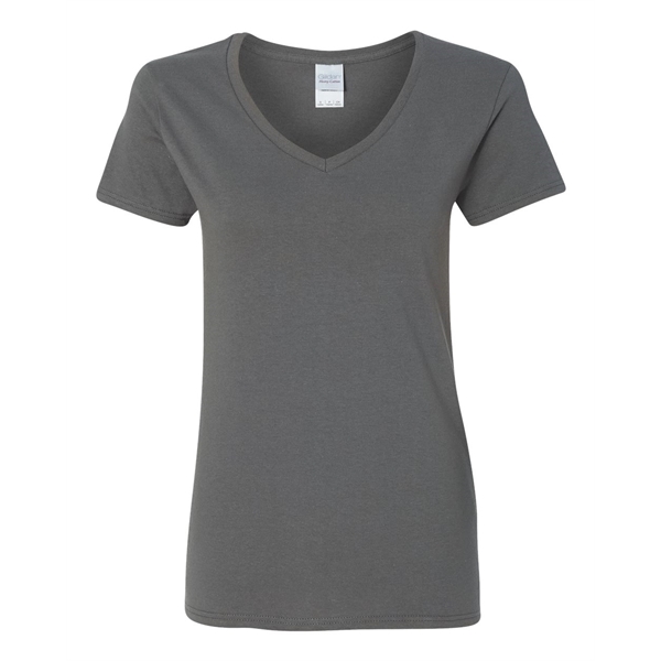 Gildan Heavy Cotton™ Women's V-Neck T-Shirt - Gildan Heavy Cotton™ Women's V-Neck T-Shirt - Image 7 of 54