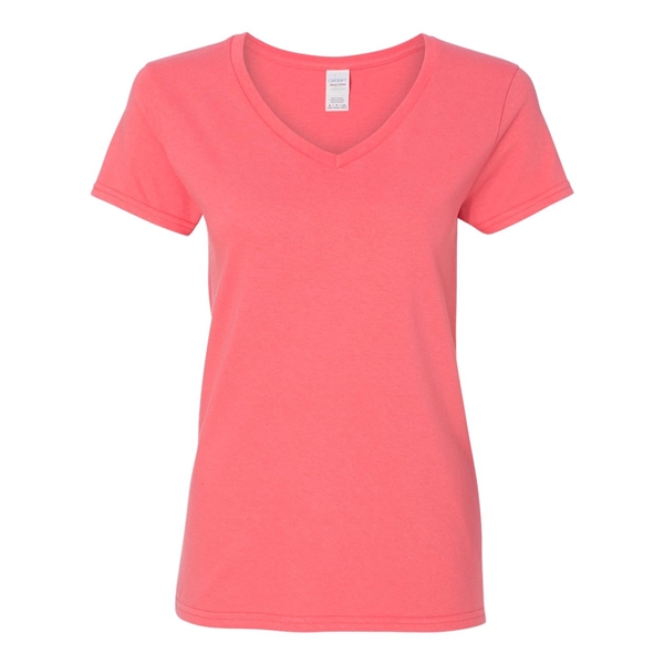 Gildan Heavy Cotton™ Women's V-Neck T-Shirt - Gildan Heavy Cotton™ Women's V-Neck T-Shirt - Image 10 of 54