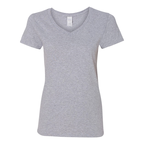 Gildan Heavy Cotton™ Women's V-Neck T-Shirt - Gildan Heavy Cotton™ Women's V-Neck T-Shirt - Image 49 of 54