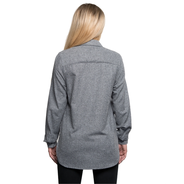 Burnside Ladies' Solid Flannel Shirt - Burnside Ladies' Solid Flannel Shirt - Image 1 of 23
