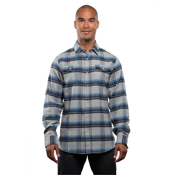 Burnside Men's Plaid Flannel Shirt - Burnside Men's Plaid Flannel Shirt - Image 18 of 138