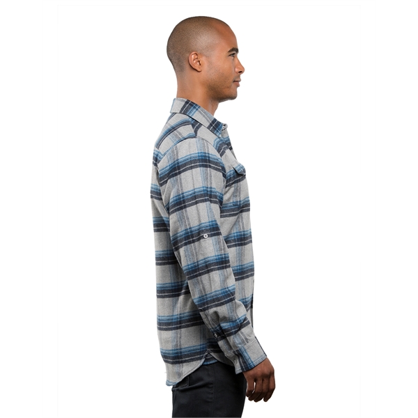 Burnside Men's Plaid Flannel Shirt - Burnside Men's Plaid Flannel Shirt - Image 20 of 138