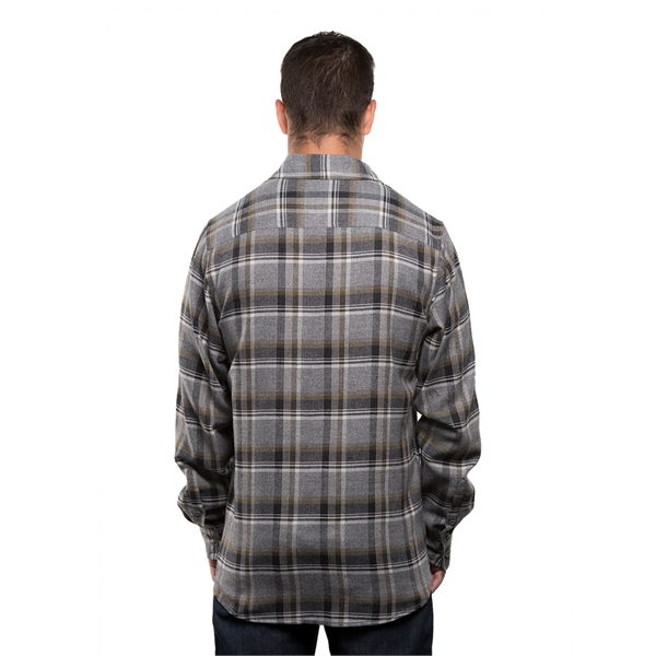 Burnside Men's Plaid Flannel Shirt - Burnside Men's Plaid Flannel Shirt - Image 22 of 138