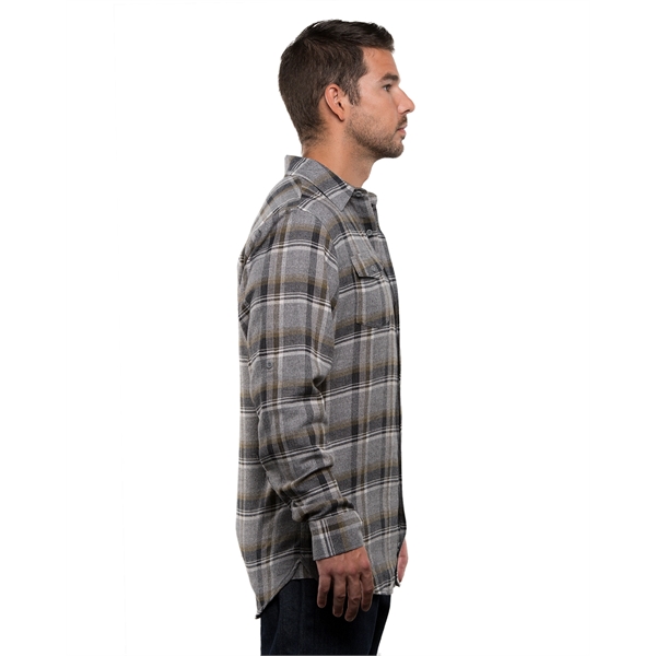 Burnside Men's Plaid Flannel Shirt - Burnside Men's Plaid Flannel Shirt - Image 23 of 138