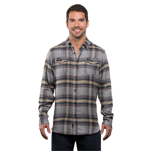 Burnside Men's Plaid Flannel Shirt - Burnside Men's Plaid Flannel Shirt - Image 24 of 138