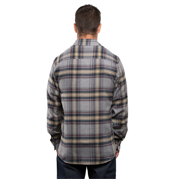 Burnside Men's Plaid Flannel Shirt - Burnside Men's Plaid Flannel Shirt - Image 25 of 138