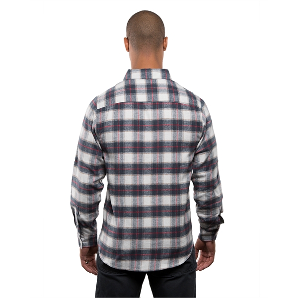 Burnside Men's Plaid Flannel Shirt - Burnside Men's Plaid Flannel Shirt - Image 28 of 138