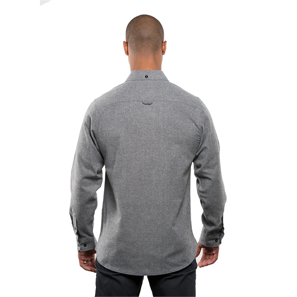 Burnside Men's Solid Flannel Shirt - Burnside Men's Solid Flannel Shirt - Image 8 of 28
