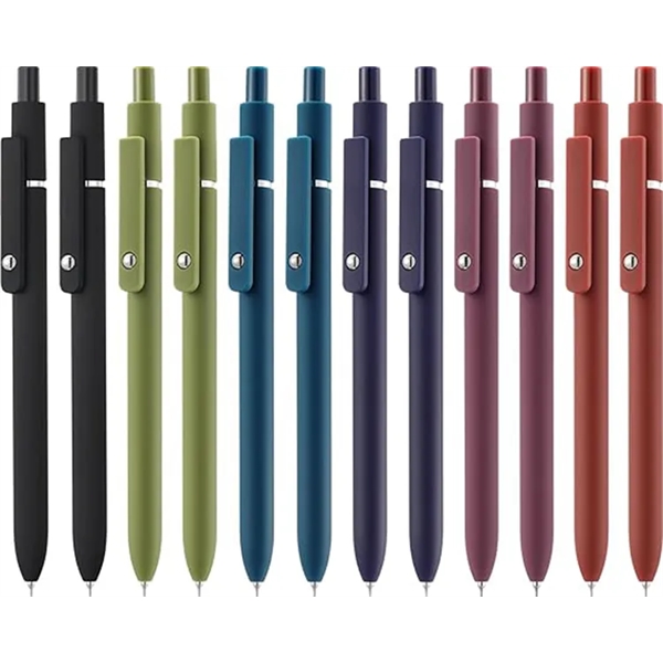 Soft Touch Barrel Smooth Writing Gel Ink Pen - Soft Touch Barrel Smooth Writing Gel Ink Pen - Image 0 of 2