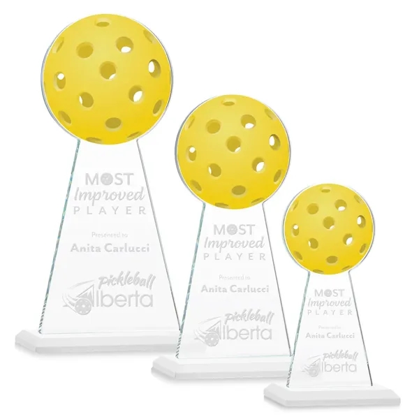 Edenwood Pickleball VividPrint/Etch Award - White - Edenwood Pickleball VividPrint/Etch Award - White - Image 0 of 8