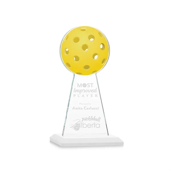 Edenwood Pickleball VividPrint/Etch Award - White - Edenwood Pickleball VividPrint/Etch Award - White - Image 3 of 8