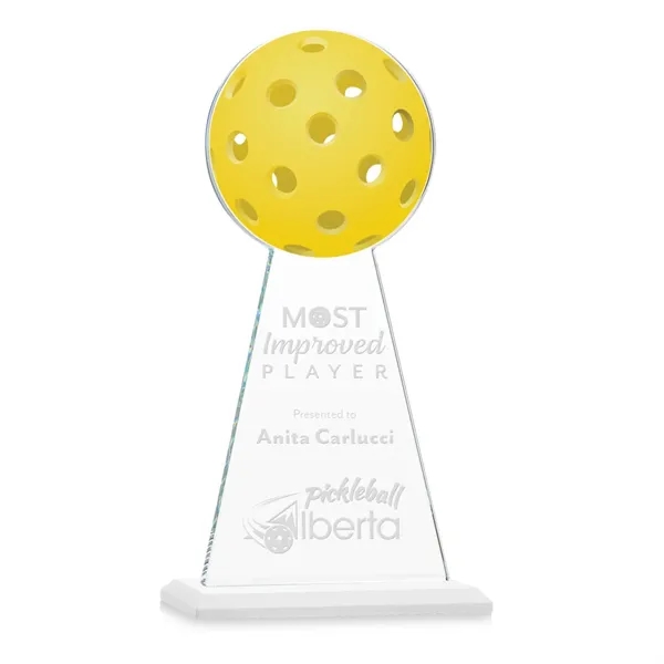 Edenwood Pickleball VividPrint/Etch Award - White - Edenwood Pickleball VividPrint/Etch Award - White - Image 7 of 8