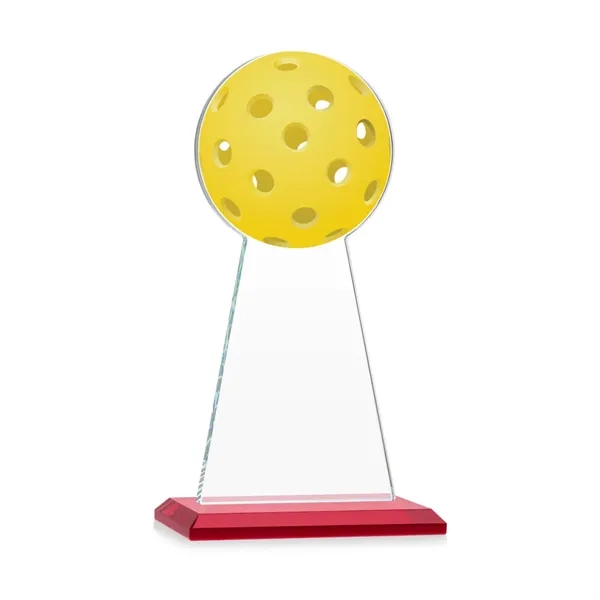 Edenwood Pickleball VividPrint/Etch Award - Red - Edenwood Pickleball VividPrint/Etch Award - Red - Image 6 of 8