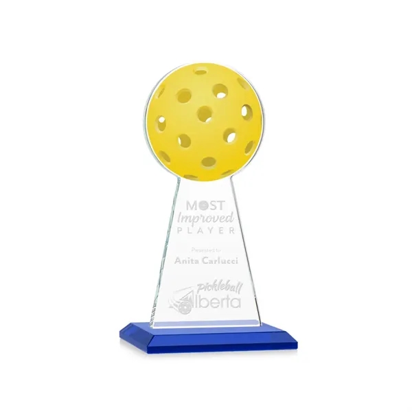 Edenwood Pickleball VividPrint/Etch Award - Blue - Edenwood Pickleball VividPrint/Etch Award - Blue - Image 3 of 8