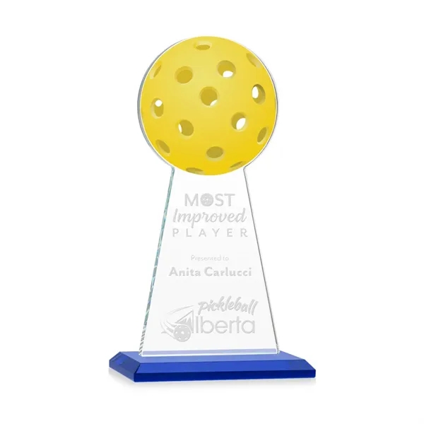 Edenwood Pickleball VividPrint/Etch Award - Blue - Edenwood Pickleball VividPrint/Etch Award - Blue - Image 5 of 8
