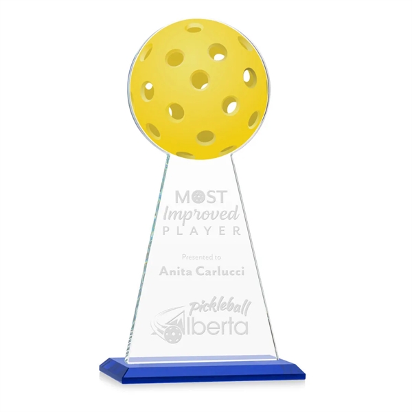 Edenwood Pickleball VividPrint/Etch Award - Blue - Edenwood Pickleball VividPrint/Etch Award - Blue - Image 7 of 8