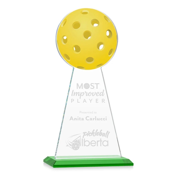 Edenwood Pickleball VividPrint/Etch Award - Green - Edenwood Pickleball VividPrint/Etch Award - Green - Image 7 of 8