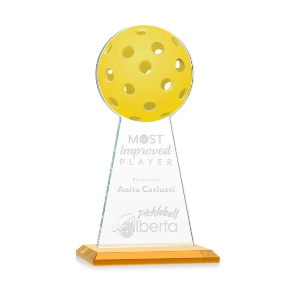 Edenwood Pickleball VividPrint/Etch Award - Amber - Edenwood Pickleball VividPrint/Etch Award - Amber - Image 5 of 8