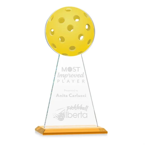 Edenwood Pickleball VividPrint/Etch Award - Amber - Edenwood Pickleball VividPrint/Etch Award - Amber - Image 7 of 8