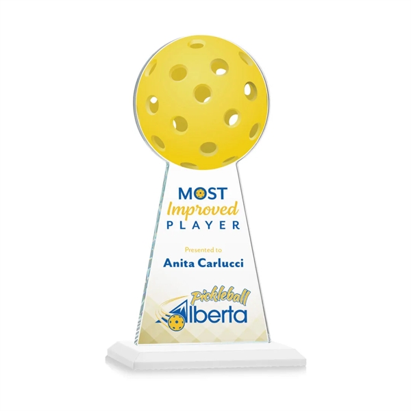 Edenwood Pickleball VividPrint™ Award - White - Edenwood Pickleball VividPrint™ Award - White - Image 5 of 8