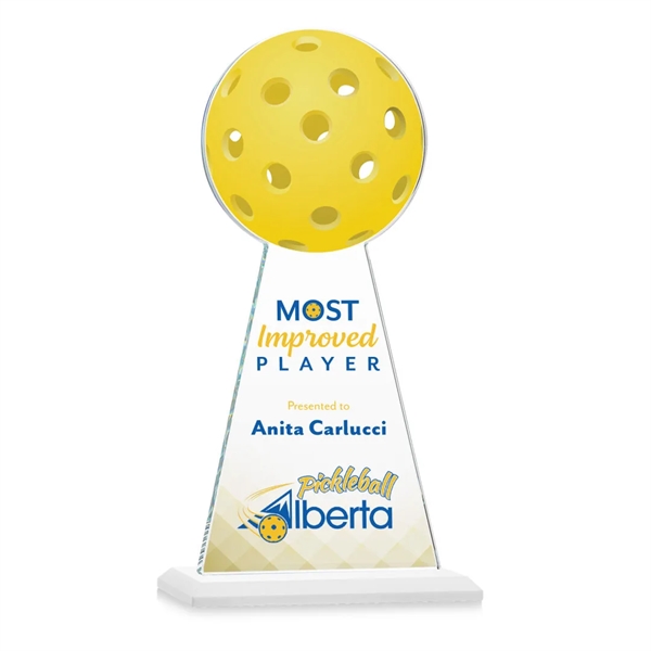 Edenwood Pickleball VividPrint™ Award - White - Edenwood Pickleball VividPrint™ Award - White - Image 7 of 8