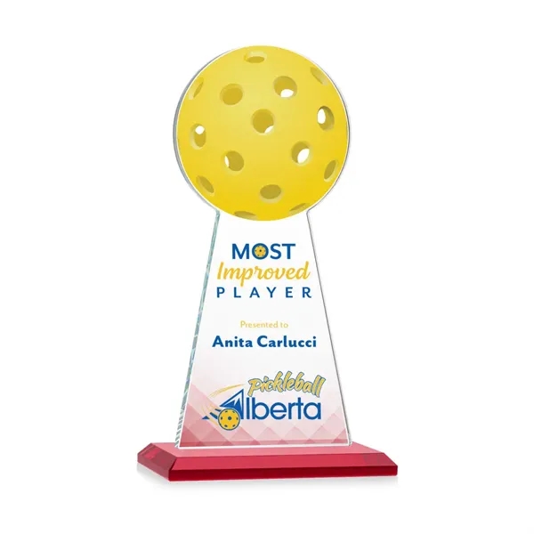 Edenwood Pickleball VividPrint™ Award - Red - Edenwood Pickleball VividPrint™ Award - Red - Image 5 of 8