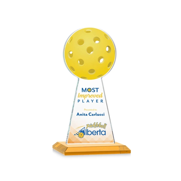 Edenwood Pickleball VividPrint™ Award - Amber - Edenwood Pickleball VividPrint™ Award - Amber - Image 3 of 8