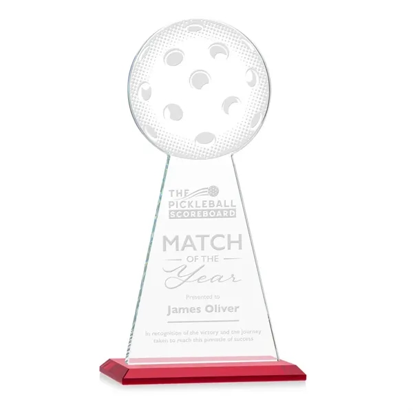 Edenwood Pickleball Award - Red - Edenwood Pickleball Award - Red - Image 7 of 8