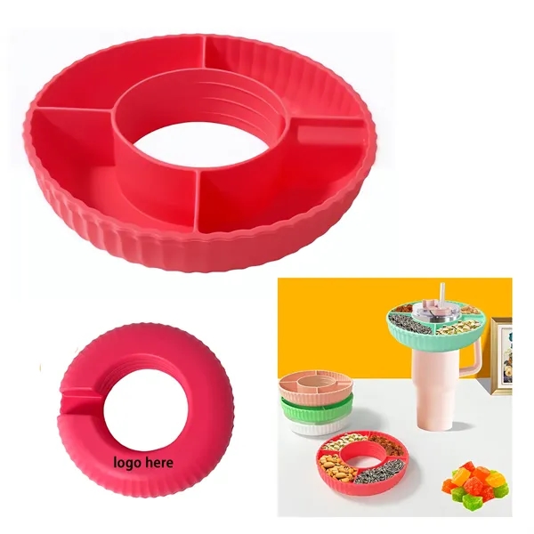 Cup Silicone Snack Tray