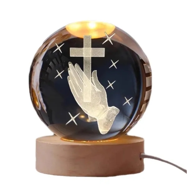 Fully Custom USB-Powered 3D Crystal Ball - Fully Custom USB-Powered 3D Crystal Ball - Image 3 of 3
