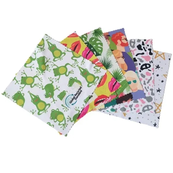 Custom Microfiber Lens Cleaning Cloth - Custom Microfiber Lens Cleaning Cloth - Image 1 of 4