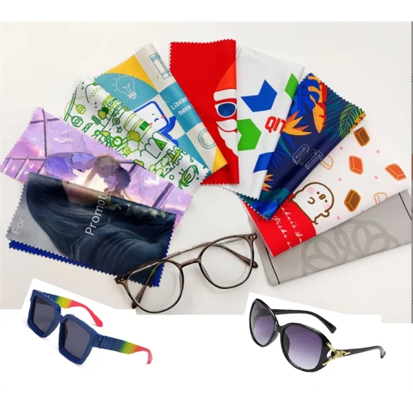 Custom Microfiber Lens Cleaning Cloth - Custom Microfiber Lens Cleaning Cloth - Image 0 of 4