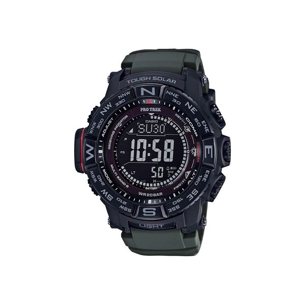 Casio Pro-Trek Triple Sensor Watch w/ STN LCD Black - Casio Pro-Trek Triple Sensor Watch w/ STN LCD Black - Image 0 of 0