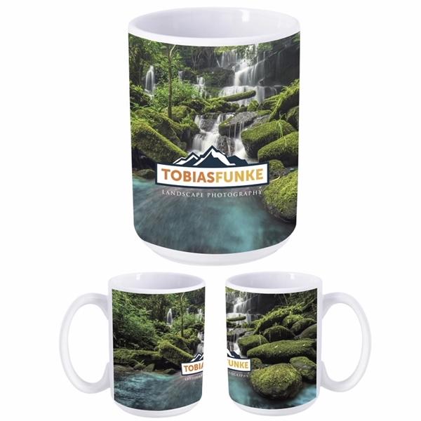 Dye Sublimation Mug - 11 oz. - Dye Sublimation Mug - 11 oz. - Image 1 of 9