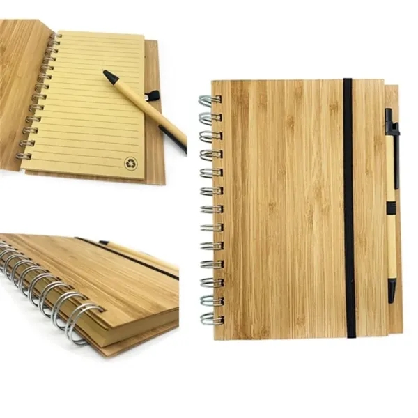 Bamboo Notebook & Pen - Bamboo Notebook & Pen - Image 1 of 5