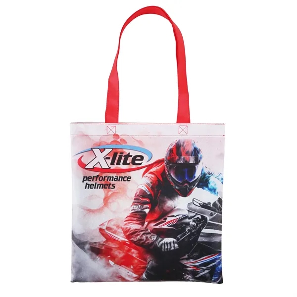 Sublimated Non Woven Tote Bag - Sublimated Non Woven Tote Bag - Image 1 of 5
