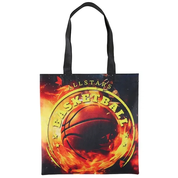 Sublimated Non Woven Tote Bag - Sublimated Non Woven Tote Bag - Image 5 of 5
