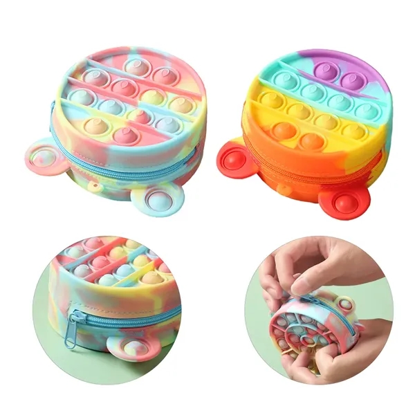 Mini Push Pop Fidget Wallet Toy - Mini Push Pop Fidget Wallet Toy - Image 2 of 5