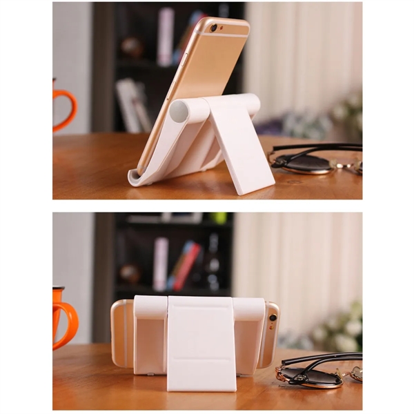 Cellphone Tablet Desktop Bracket Foldable Holder Stand - Cellphone Tablet Desktop Bracket Foldable Holder Stand - Image 2 of 4