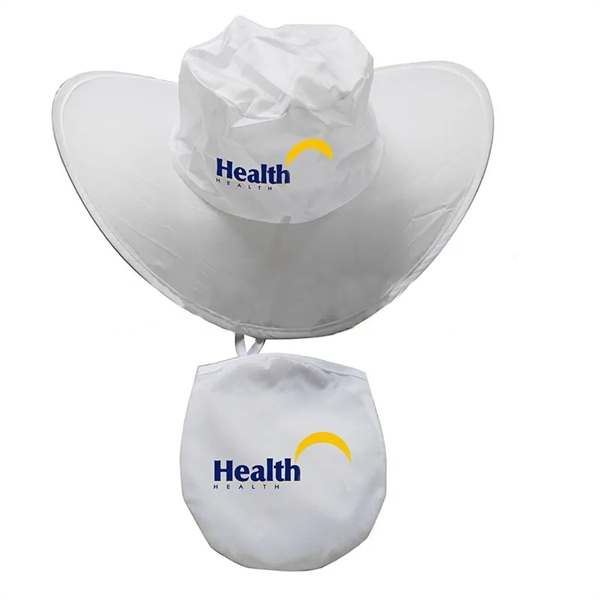 Outdoor Promotional Foldable Cowboy Hat - Outdoor Promotional Foldable Cowboy Hat - Image 1 of 2