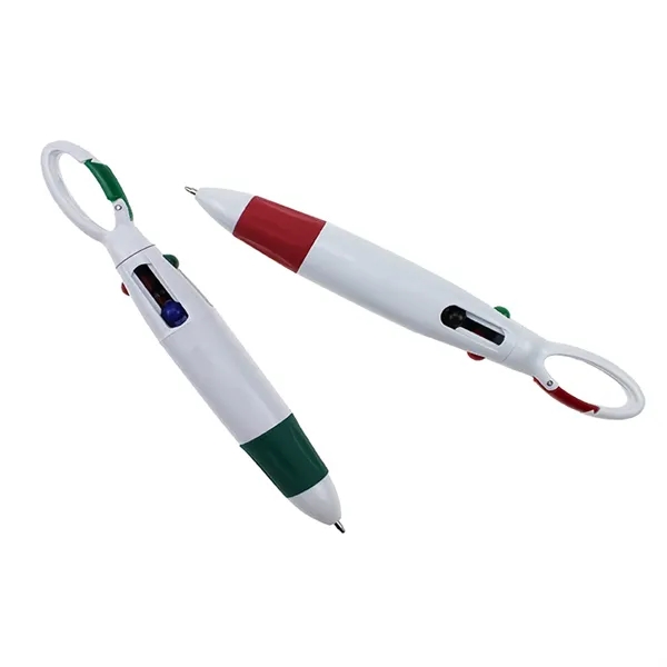 4-in-1 Multicolor Office School Retractable Ballpoint Pen - 4-in-1 Multicolor Office School Retractable Ballpoint Pen - Image 2 of 3