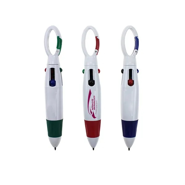 4-in-1 Multicolor Office School Retractable Ballpoint Pen - 4-in-1 Multicolor Office School Retractable Ballpoint Pen - Image 3 of 3