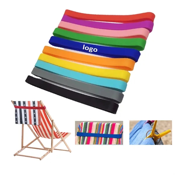 Stretchable Silicone Towel Band for Beach Chairs - Stretchable Silicone Towel Band for Beach Chairs - Image 0 of 0