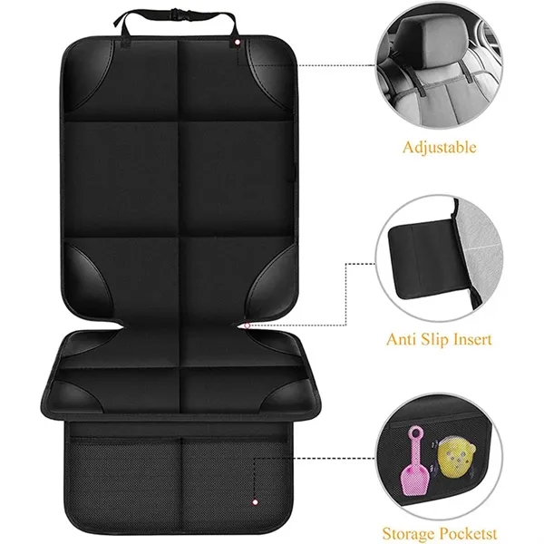 Non-Slip Backing Waterproof Durable Car Seat Protector - Non-Slip Backing Waterproof Durable Car Seat Protector - Image 1 of 7