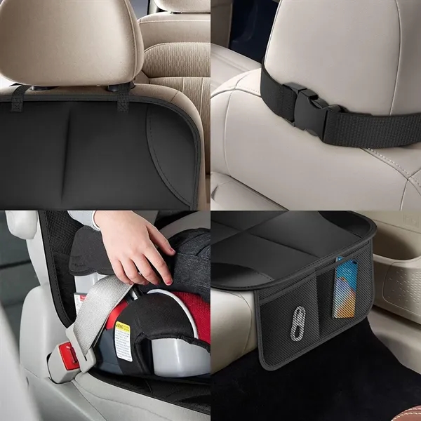 Non-Slip Backing Waterproof Durable Car Seat Protector - Non-Slip Backing Waterproof Durable Car Seat Protector - Image 4 of 7