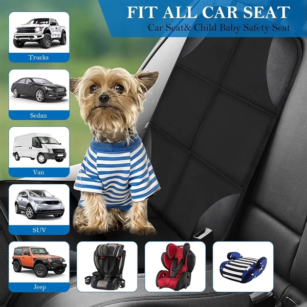 Non-Slip Backing Waterproof Durable Car Seat Protector - Non-Slip Backing Waterproof Durable Car Seat Protector - Image 5 of 7